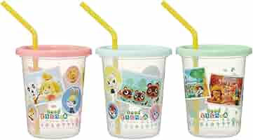 あつまれどうぶつの森 タンブラーセット Amazon｜スケーター(Skater) タンブラー ストロー付き 3個 320ml